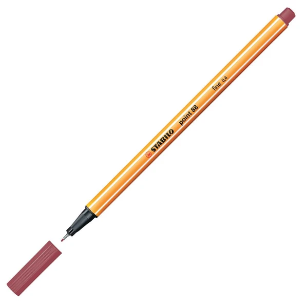 Stabilo Keçe Uçlu İnce Kalem 88 Point 0.4 MM Vişne Çürüğü 88/19 ürün görseli 1