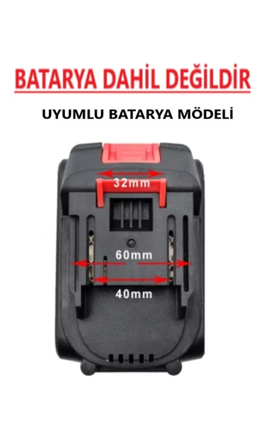 Şarjlı Dal Budama Testeresi 21V/18V Uyumlu - Solo Model (Akü ve Şarj Cihazı Dahil Değildir) ürün görseli 1