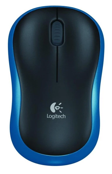 Logitech 910-002236 M185 Mavi Kablosuz Mouse ürün görseli 1