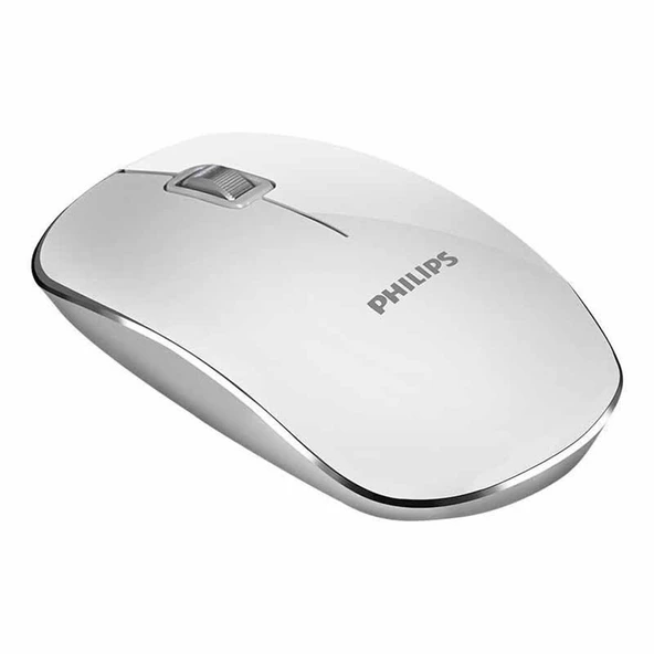 Philips SPK7323WS Beyaz Kablosuz Sessiz Optik Mouse ürün görseli 1