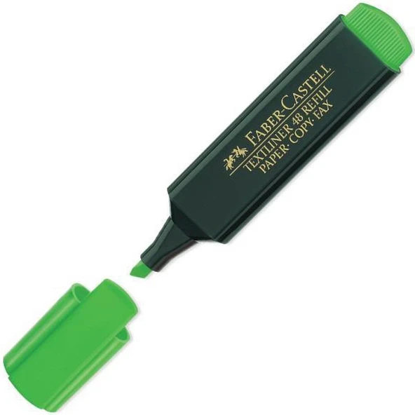 Faber-Castell Fosforlu Kalem Yeşil 15 48 63 ürün görseli 1