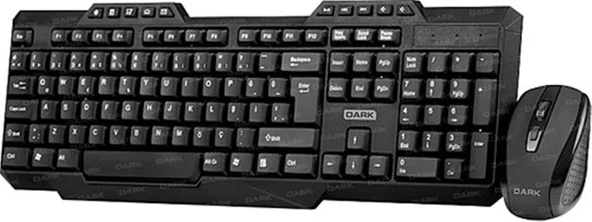 Dark DK-AC-KMW1000 Kablosuz Klavye Mouse Seti ürün görseli 1