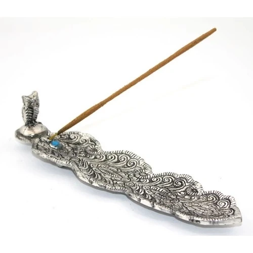 Metal Kayık Baykuş Tasarımı Tütsülük Model 2 ürün görseli 1