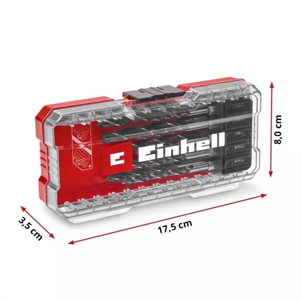 Einhell S-CASE 10 Parçalı Ahşap Matkap Ucu Seti 49108733 - Resim 4