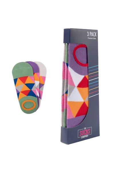 The Socks Company Kadın 3'Lü Çorap 23SDCR164P ürün görseli 1