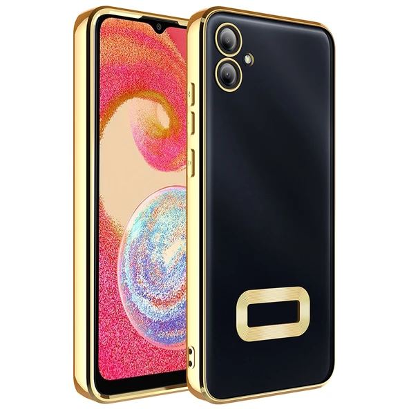 Galaxy A07 Kılıf Köşeleri Renkli Şeffaf Kamera Korumalı Silikon Luxury Kapak ürün görseli 1