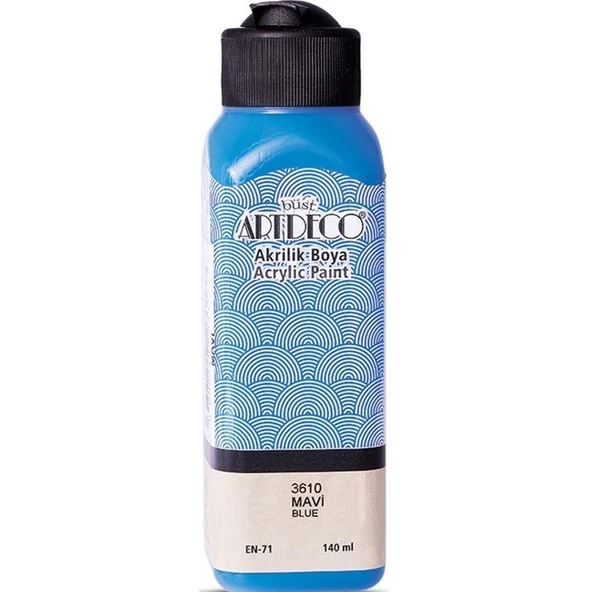 Artdeco Akrilik Boya 140 ML Mavi 070R-3610 ürün görseli 1