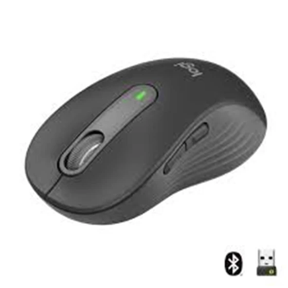 Logitech 910-006236 M650 L Signature Kablosuz Siyah El Tam Boyutlu Mouse ürün görseli 1