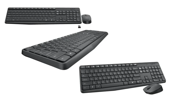 Logitech 920-007925 MK235 Kablosuz Klavye Mouse Set - Resim 3