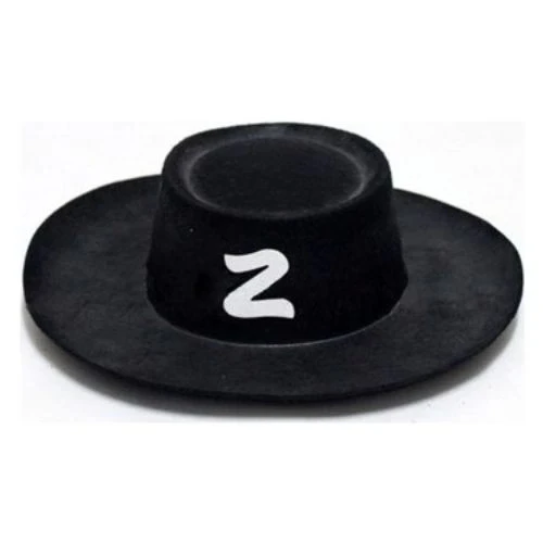 Zorro Şapka Maske Set Yetişkin - Resim 3
