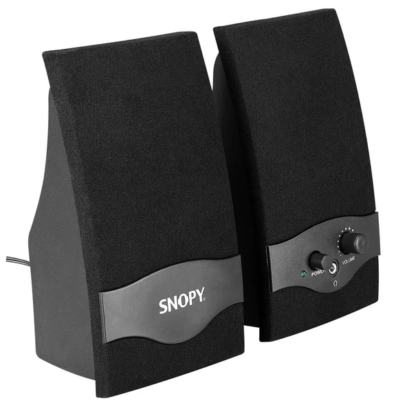 Snopy SN-84 2.0 Siyah USB Speaker - Resim 3