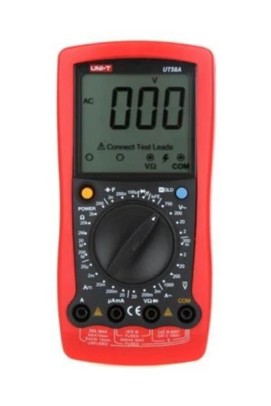 Unı-t Ut 58a Dıgıtal Multımetre - Resim 2