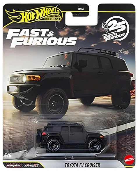 Hot Wheels Premium Fast and Furious Toyota FJ Cruiser JHW69LA10 ürün görseli 1