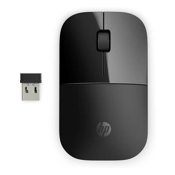 HP Z3700 V0L79AA Mat Siyah Slim Wireless Optik Mouse 2.4Ghz 1200Dpı ürün görseli 1