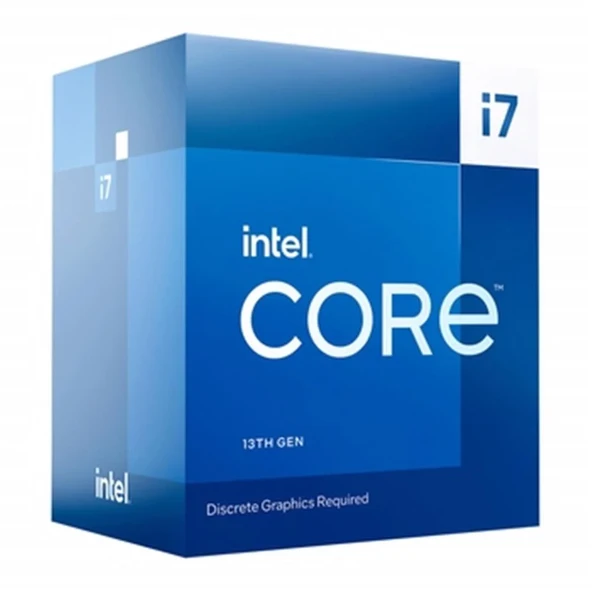 Intel Core i7 13700K 16 Core 3.40Ghz 30Mb125W LGA1700 (Grafik Kart VAR, Fan YOK) Kutulu Box İşlemci ürün görseli 1