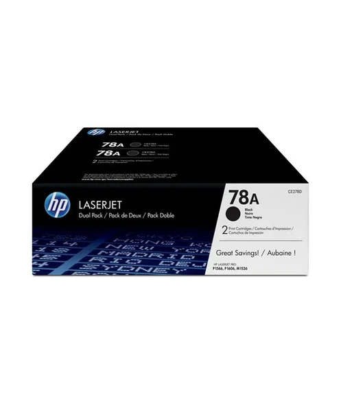 HP CE278AF Black Toner Kartuş (78A) ürün görseli 1