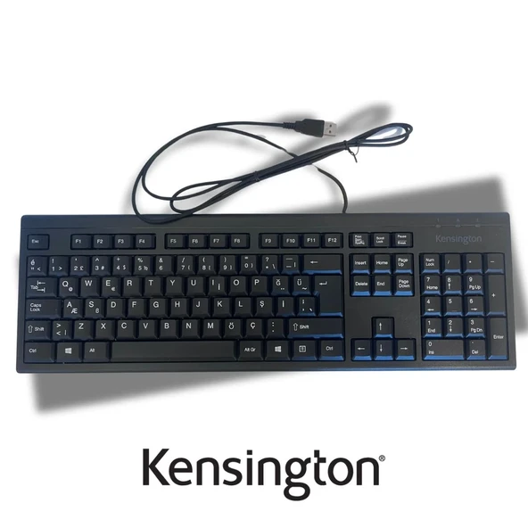 Kensington EQ KB100 EQ Kablolu Tam Boy Türkçe Klavye ürün görseli 1