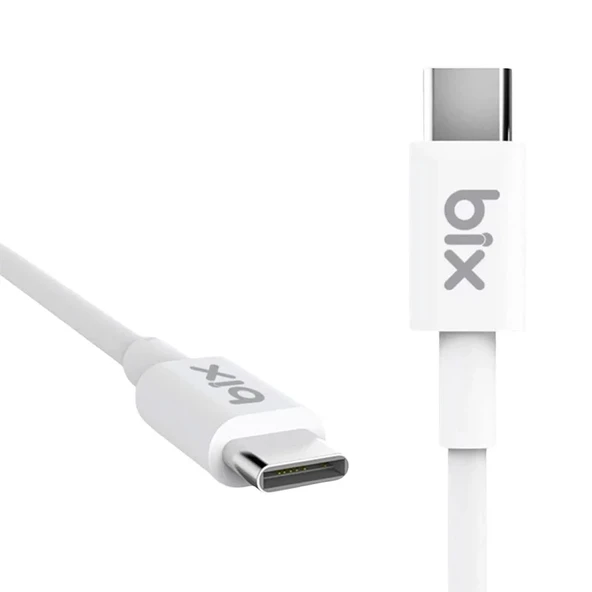 Bix bx101cw 5a 60w type-c to type-c şarj Kablosu - Resim 2