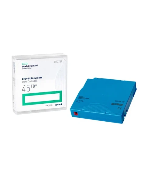 HPE LTO-9 45TB RW Data Cartridge Q2079A ürün görseli 1
