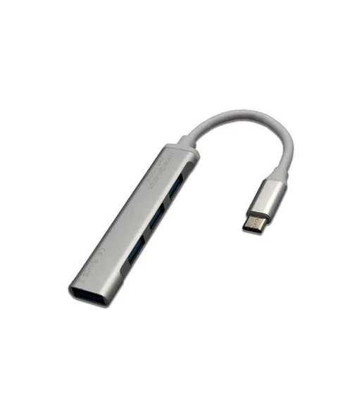 Dexim Elite USB-C to 4-Port USB-A Hub ürün görseli 1