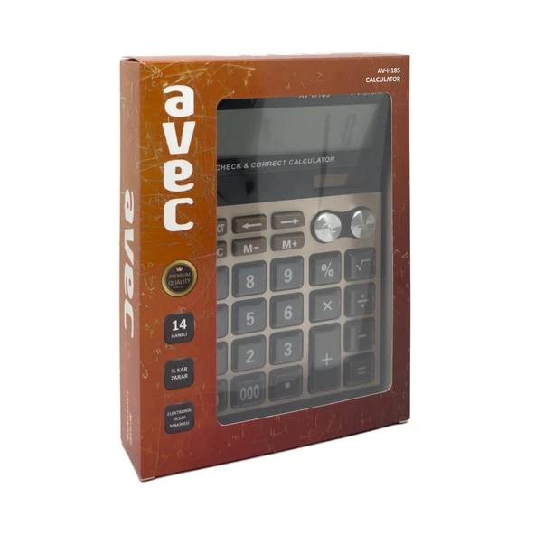 AVEC AV-H185 HESAP MAKİNESİ - Resim 3