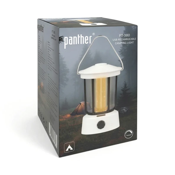 PANTHER PT-380 USB ŞARJLI KAMP LAMBASI - Resim 4