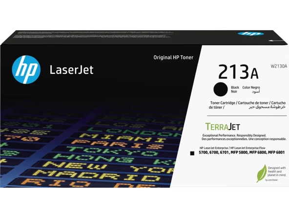 HP W2130A Blk  Toner(213A) ürün görseli 1