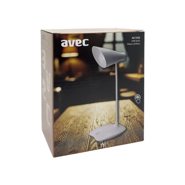 AVEC AV-7222 USB ŞARJLI MASA LAMBASI - Resim 5