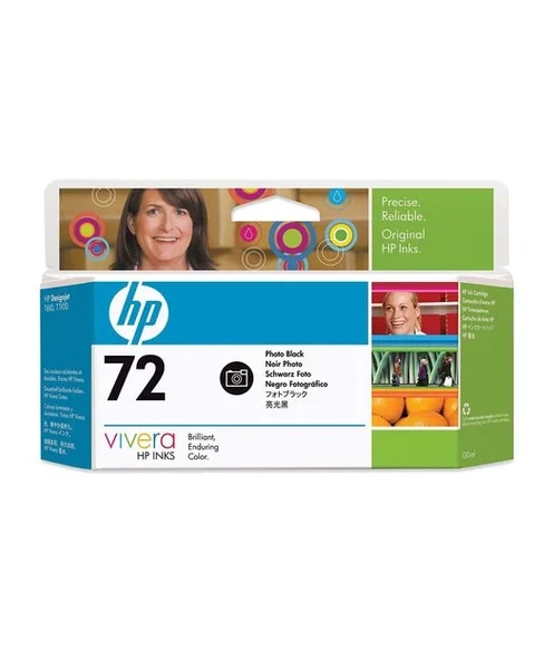 HP C9370A Photo Black Mürekkep Kartuş (72) ürün görseli 1
