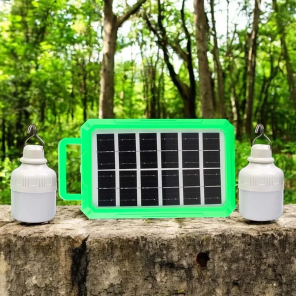 PANTHER PT-S600 ŞARJLI SOLAR KAMP SETİ - Resim 3