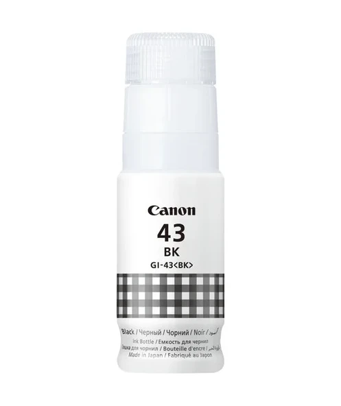 Canon INK GI-43 BK Matt Black 4698C001 ürün görseli 1
