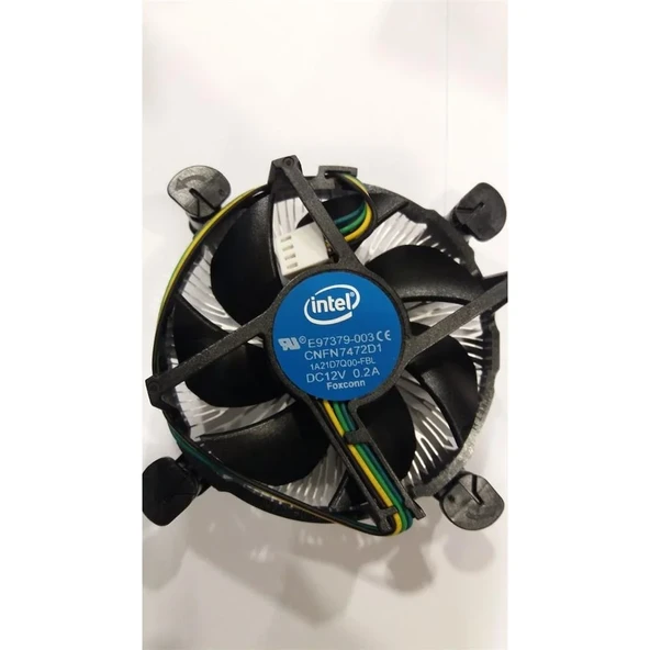 INTEL 1150-1151-1155-1156-1200 Alüminyum Orjinal Fan ürün görseli 1