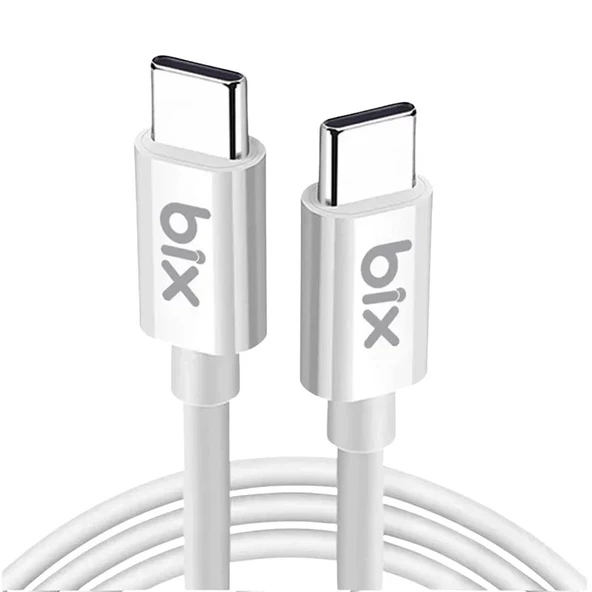 Bix bx101cw 5a 60w type-c to type-c şarj Kablosu ürün görseli 1