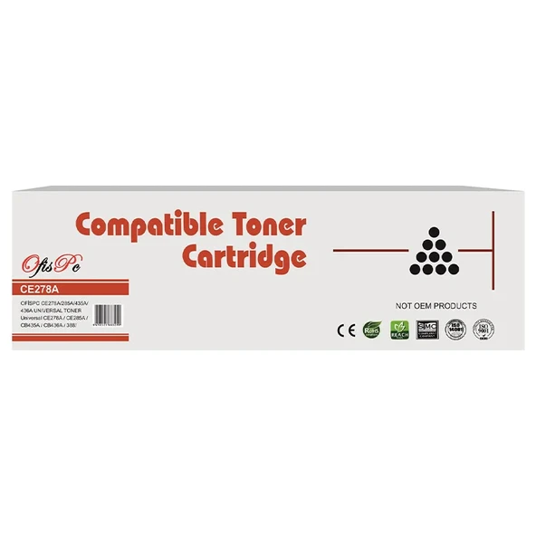 OfisPc Hp CE278A-CB435A-CB436A-CE285A Muadil Unıversal Toner P1005-P1505-P1102-P1212 ürün görseli 1