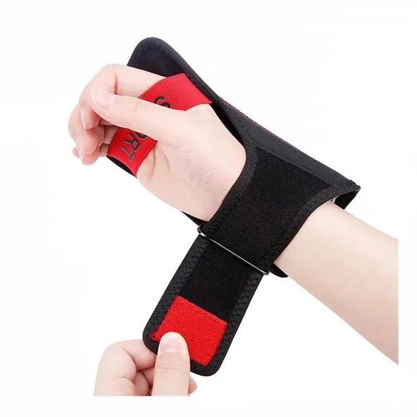 Baseus 5.0 inç Ekranlı Akıllı Telefonlar İçin Esnek Bileklik - Siyah / Kırmızı - Evrensel Cüzdan Kılıf - Fitness Bandı İçin Spor Kılıf Bileklik ürün görseli 1
