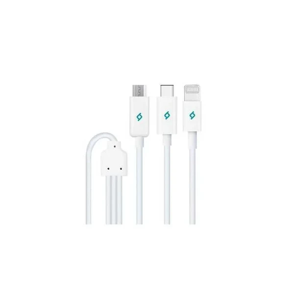 Ttec 2DK7521 Trio 3 IN 1 Şarj Kablosu ürün görseli 1