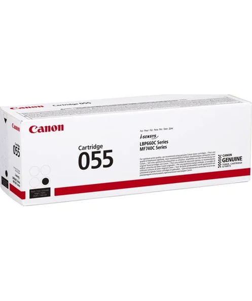 Canon CRG-055 BK Toner K. 3016C002 ürün görseli 1