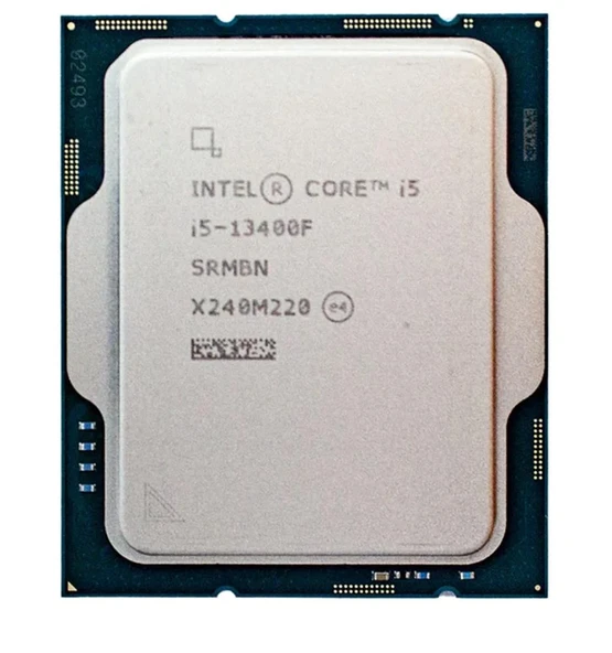 Intel Core i5 13400F TRAY 2.5GHz (Turbo 4.48GHz) 20MB Cache LGA1700 13.Nesil Kutusuz İşlemci ürün görseli 1