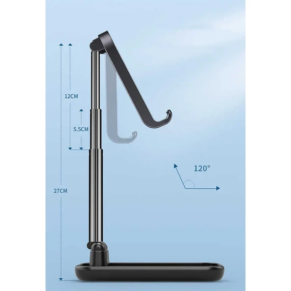 Wiwu ZM100 Tablet - Telefon Standı - Resim 6