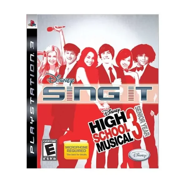 Disney Sing It High School Musical 3 PS3 ürün görseli 1