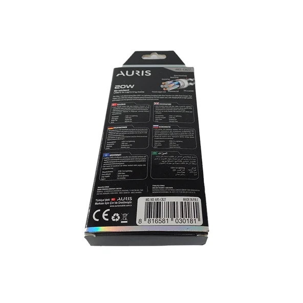 Auris 20w Data Kablosu İphone Type-C ARS-CB27 - Resim 4