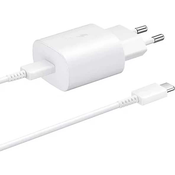 Samsung EP-TA800X Tip C 25 W Hızlı Şarj Aleti (Samsung Türkiye Garantili) ürün görseli 1