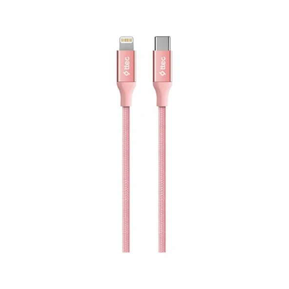 Ttec AlumiCable USB-C - Lightning Hızlı Şarj Kablosu 150cm 2DK41RA Roze Altın ürün görseli 1