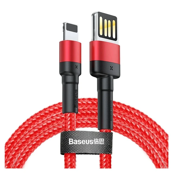 Baseus Cafule 2.4 A Lightning 1 Metre Şarj Kablosu ürün görseli 1