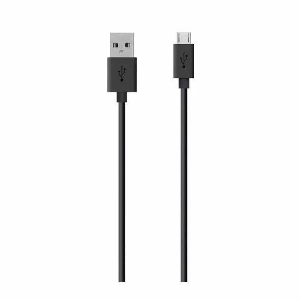 Belkin F2Cu012Bt04Blk 1.2M Micro Usb Şarj Ve Kablo Siyah ürün görseli 1