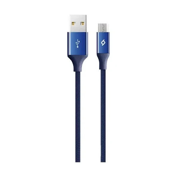 Ttec 2DK11L Alumicable Micro Usb Şarj Kablosu Lacivert ürün görseli 1