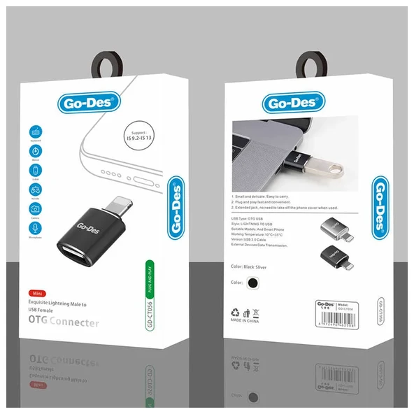 Go Des GD-CT056 Lightning Otg - Resim 3