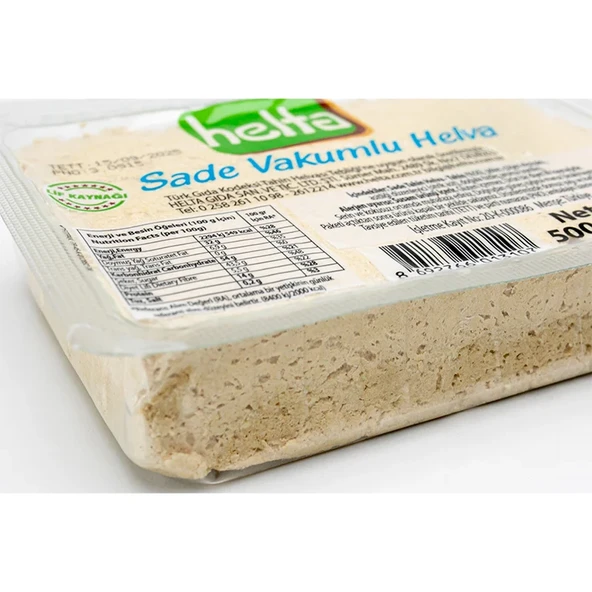Helta Sade Vokumlu Helva 500 Gr,Sade - Resim 2