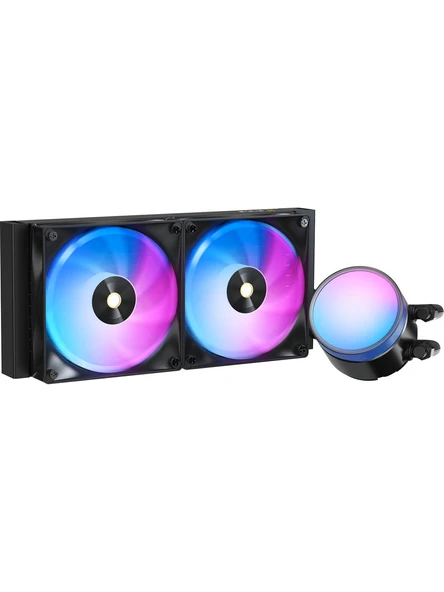 Ocypus Delta L24 Siyah ARGB V2 240 mm Intel(1700p/1851p)-AMD Uyumlu Sıvı Soğutucu ürün görseli 1