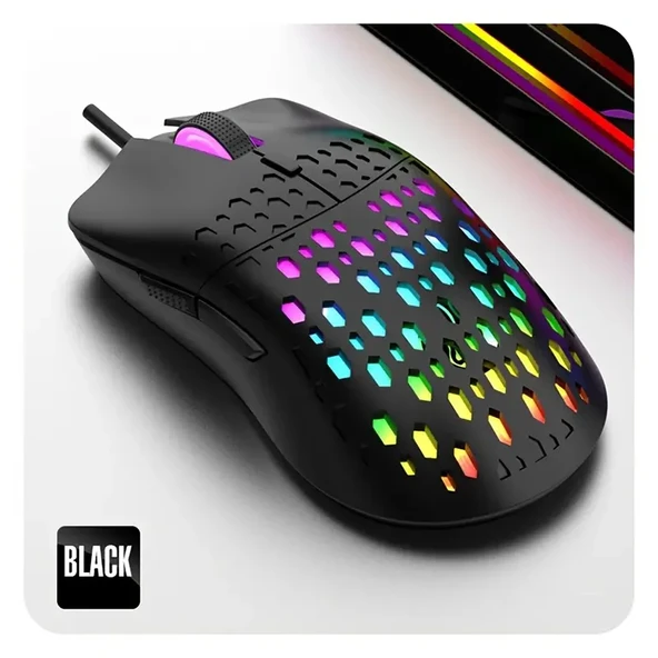 G701 Kablolu RGB Aydınlatmalı Oyun Farei ürün görseli 1